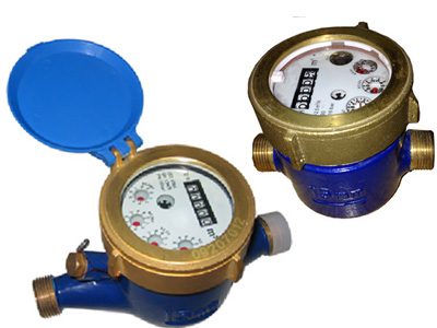 multi-jet liquid sealed vane wheel water meter