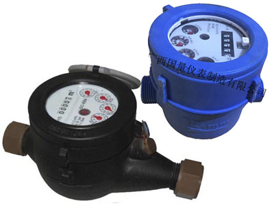 Multi-jet plastic body water meter